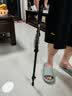开拓者（pioneer）狼牙7系登山杖外锁户外旅行铝合金三节伸缩老人拐杖手杖凝夜深灰 实拍图