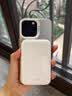 为悟WIWU【3C认证可登机】22.5W快充磁吸支架充电宝移动电源 适用苹果iPhone 18/17华为小米手机 白色 实拍图