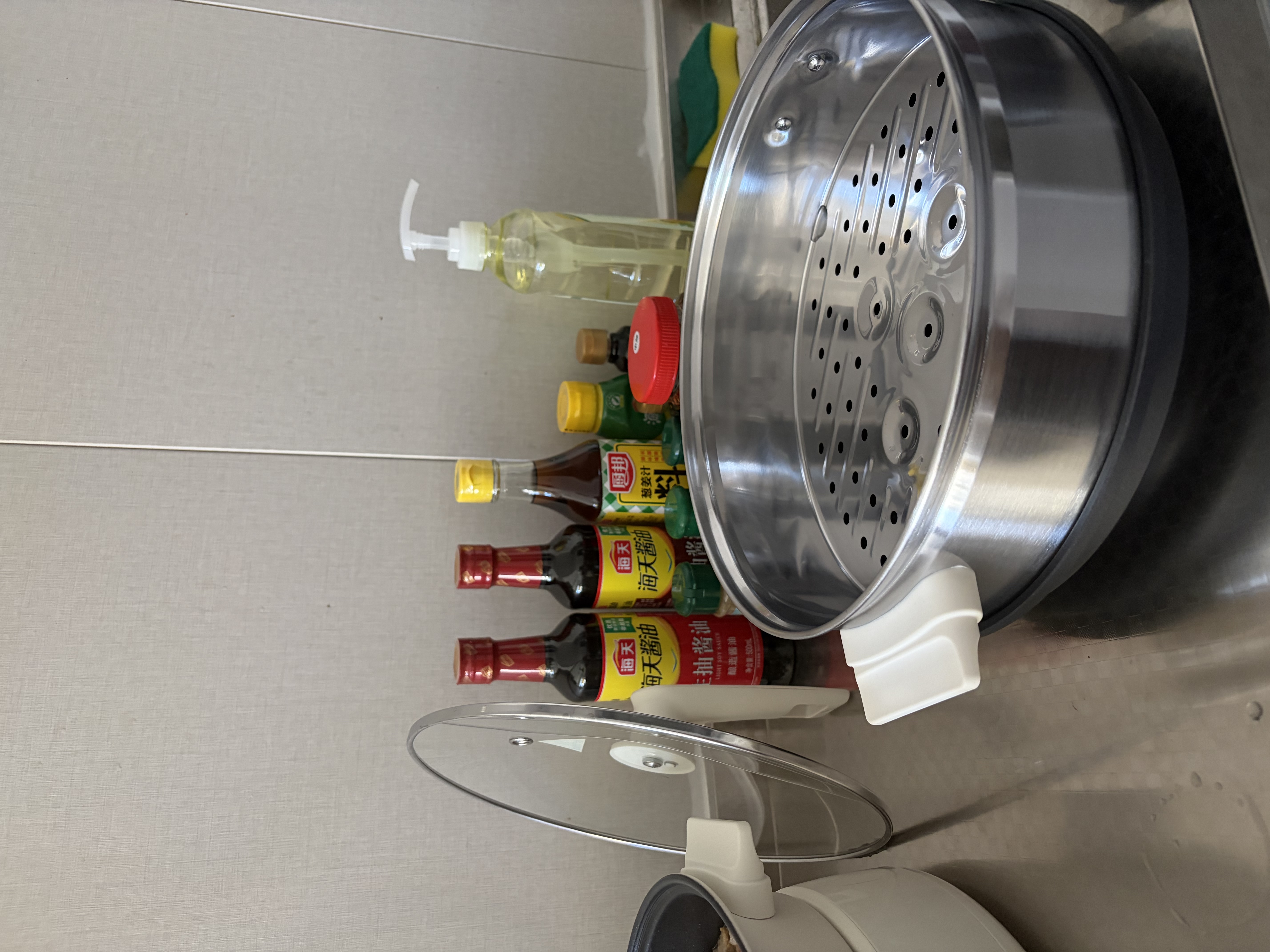 美的（Midea）【品牌直营】多功能锅 分体式电火锅超速沸烤肉锅一锅多用电煮锅火锅专用锅蒸煮炖煎烤涮一体 9.5L 【多功能】涮煮锅+蒸笼+烤盘HGE2803 实拍图
