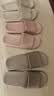 京东京造【抗菌皮纹拖】eva软弹拖鞋居家室内防滑浴室外穿凉拖女粉色37-38 实拍图