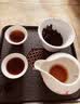 三隐茶叶普洱茶熟茶云南勐海七子饼原料2017年老树班章老茶饼357g 实拍图