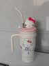 三丽鸥（SANRIO）HelloKitty公仔冰霸保温锁冷杯316不锈钢带吸管女友生日礼物700ml 实拍图