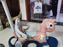 幼贝臣摇摇马木马儿童玩具男女孩婴儿0-1-3岁宝宝早教生日礼物 天马洛菲粉+推杆 实拍图