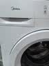 美的（Midea）滚筒洗衣机全自动 8公斤家用超薄 小型租房用 MG80V01JPY 以旧换新 补贴 京东自营 实拍图