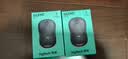 罗技（Logitech）M221 轻音鼠标 无线鼠标 办公鼠标 对称鼠标 带无线微型接收器 雾霭蓝 实拍图
