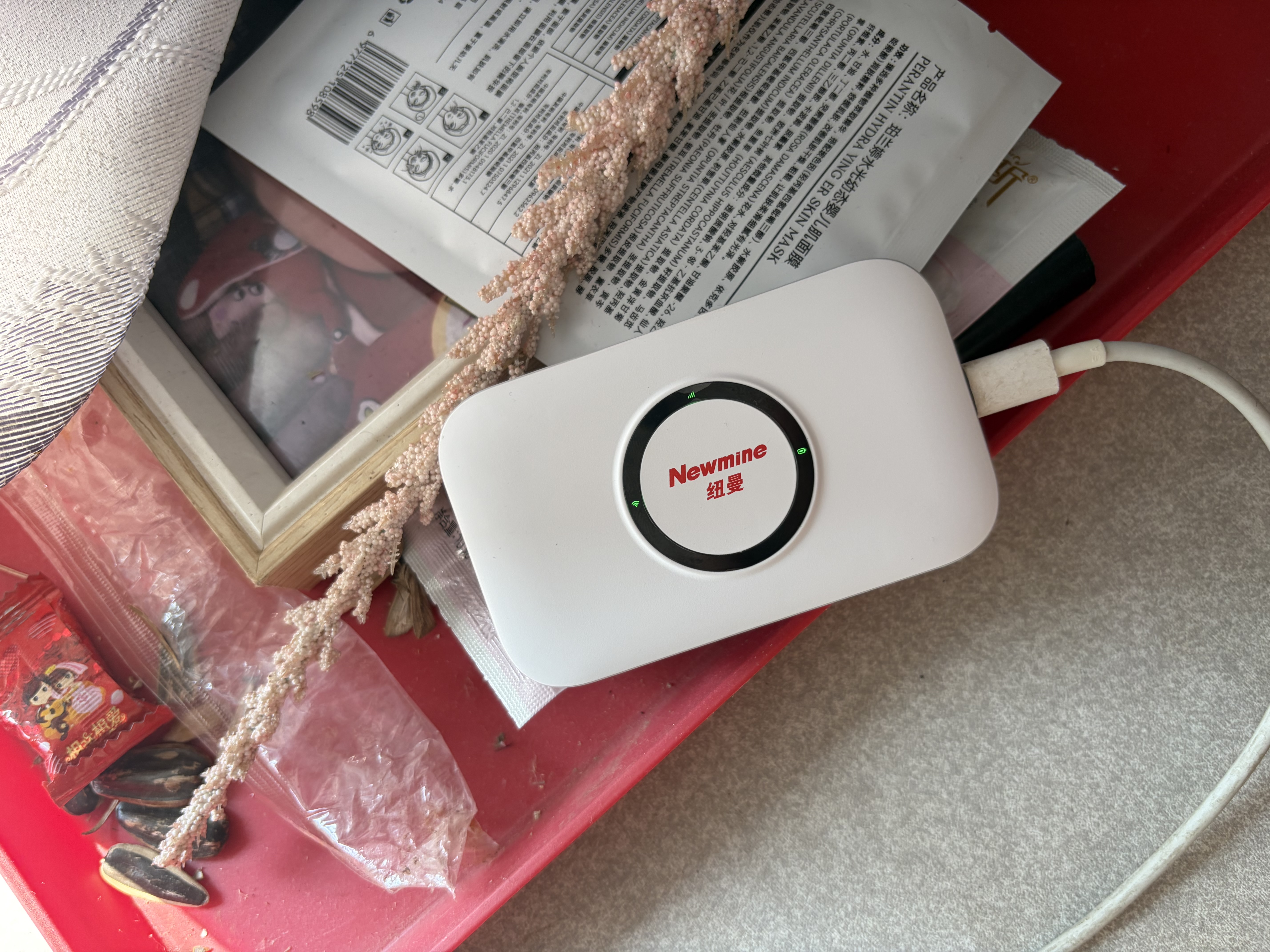 纽曼随身wifi多网通用移动无线wifi6免插卡上网宝随行无线便携车载支持5G/4G设备全国通用流量2026款 实拍图