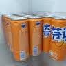 可口可乐（Coca-Cola）芬达  无糖零卡橙味 汽水 碳酸饮料 330ml*24摩登罐 实拍图