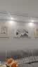 猫九酱轻奢福鹿客厅装饰画挂画高级感沙发背景墙挂画简约大气三联壁画 实拍图