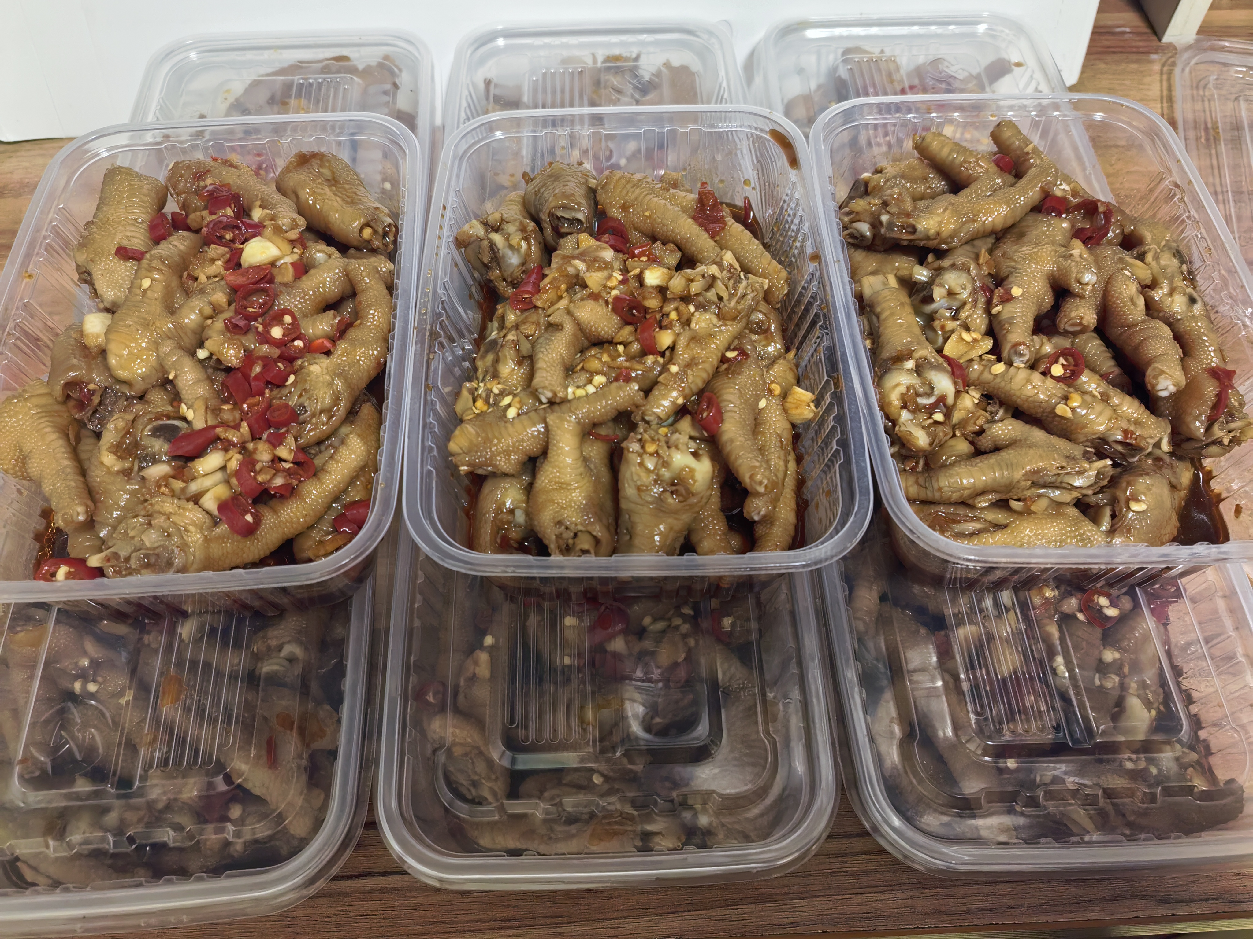 特美居（temeiju）一次性饭盒方形650型*30套 食品用快餐打包野餐盒带盖碗可微波 实拍图
