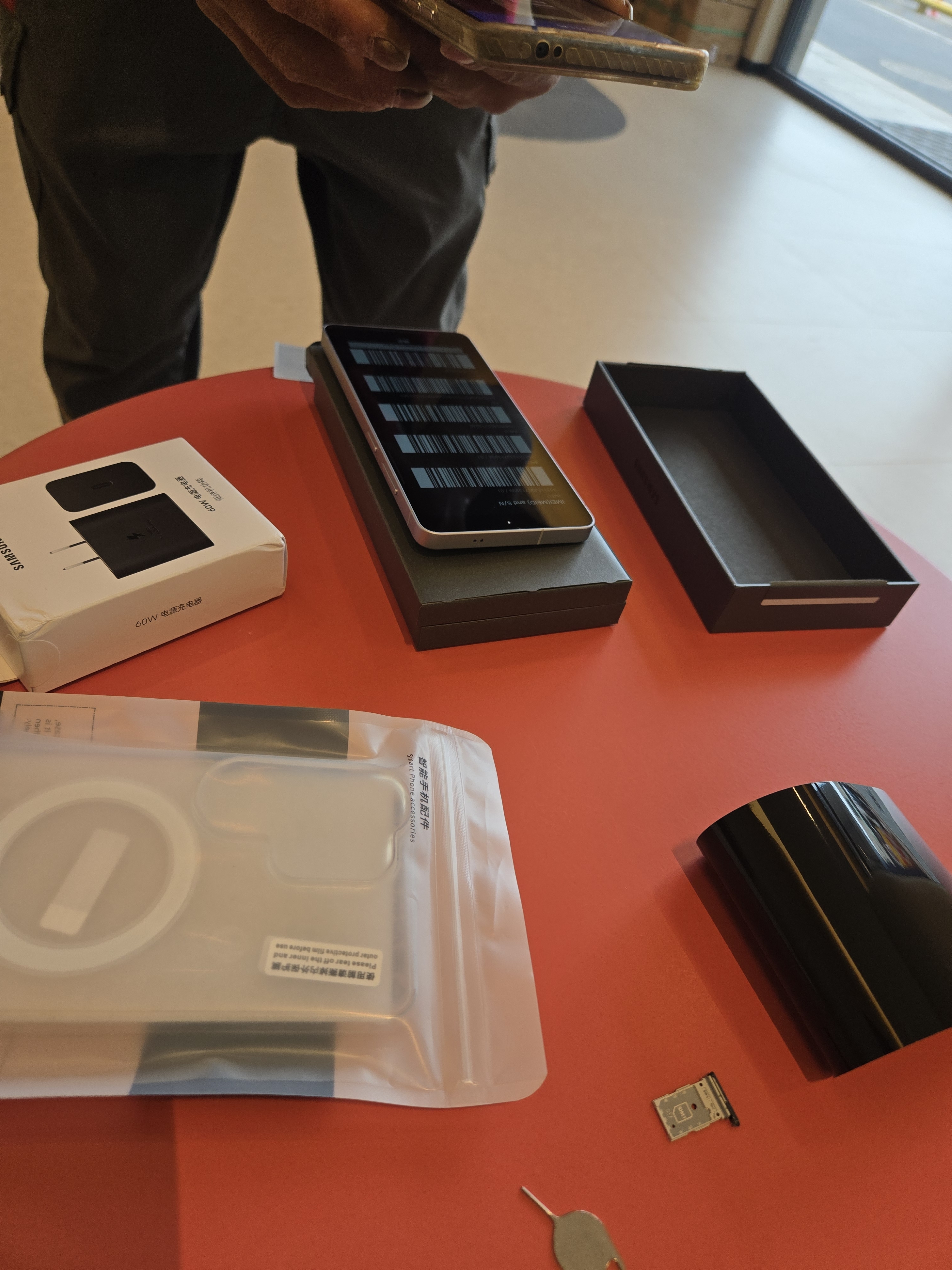 三星Samsung Galaxy S26 Ultra原装防反射屏幕保护膜 原厂膜 清晰防眩光自在观屏 实拍图