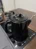 美的（Midea）煮茶器 全自动手柄上水电热水壶304不锈钢茶台一体0.7L电茶炉电水壶烧水壶电茶盘C12 实拍图