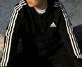 adidas通勤休闲三条纹连帽夹克早秋外套卫衣男装阿迪达斯轻运动   黑色/白   2XL 实拍图