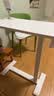 宜家（IKEA）【单品包邮】BOLLSIDAN波席当移动床边桌升降桌简易电脑桌懒人桌 笔记本电脑支架白色 实拍图