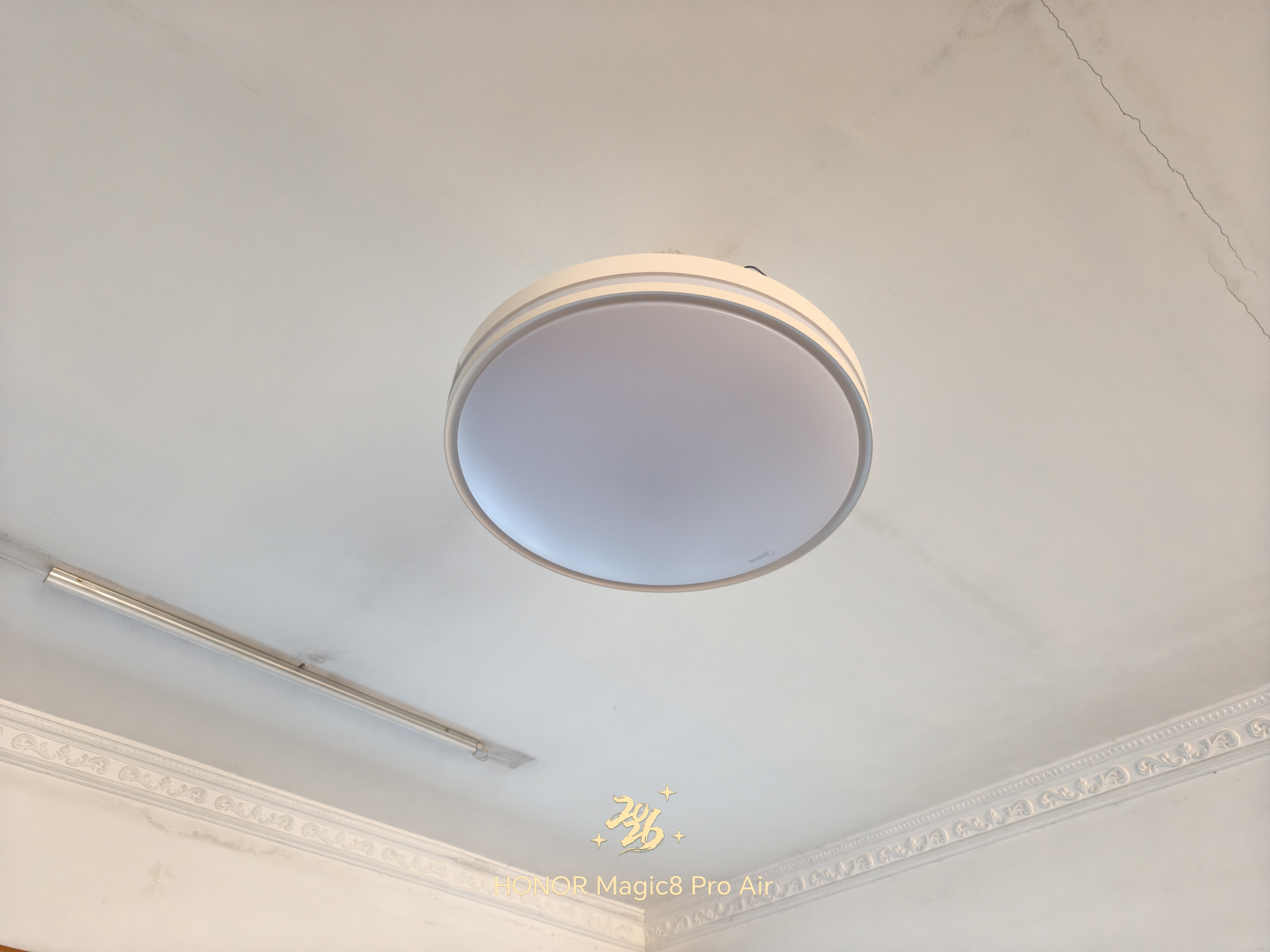 美的（Midea）吊扇灯电风扇灯餐厅吊灯一体客厅卧室灯隐形扇护眼led灯具包安装 实拍图