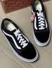 VANS范斯官方 升级款ComfyCush Old Skool舒服运动鞋低帮 黑色 42 实拍图