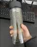 富光双层玻璃杯水杯子茶水分离泡茶杯男女士高颜值团购定制400ML 实拍图