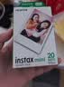 INSTAX富士instax立拍立得 mini相纸 白边双包20张+香蕴花影边框贴 实拍图