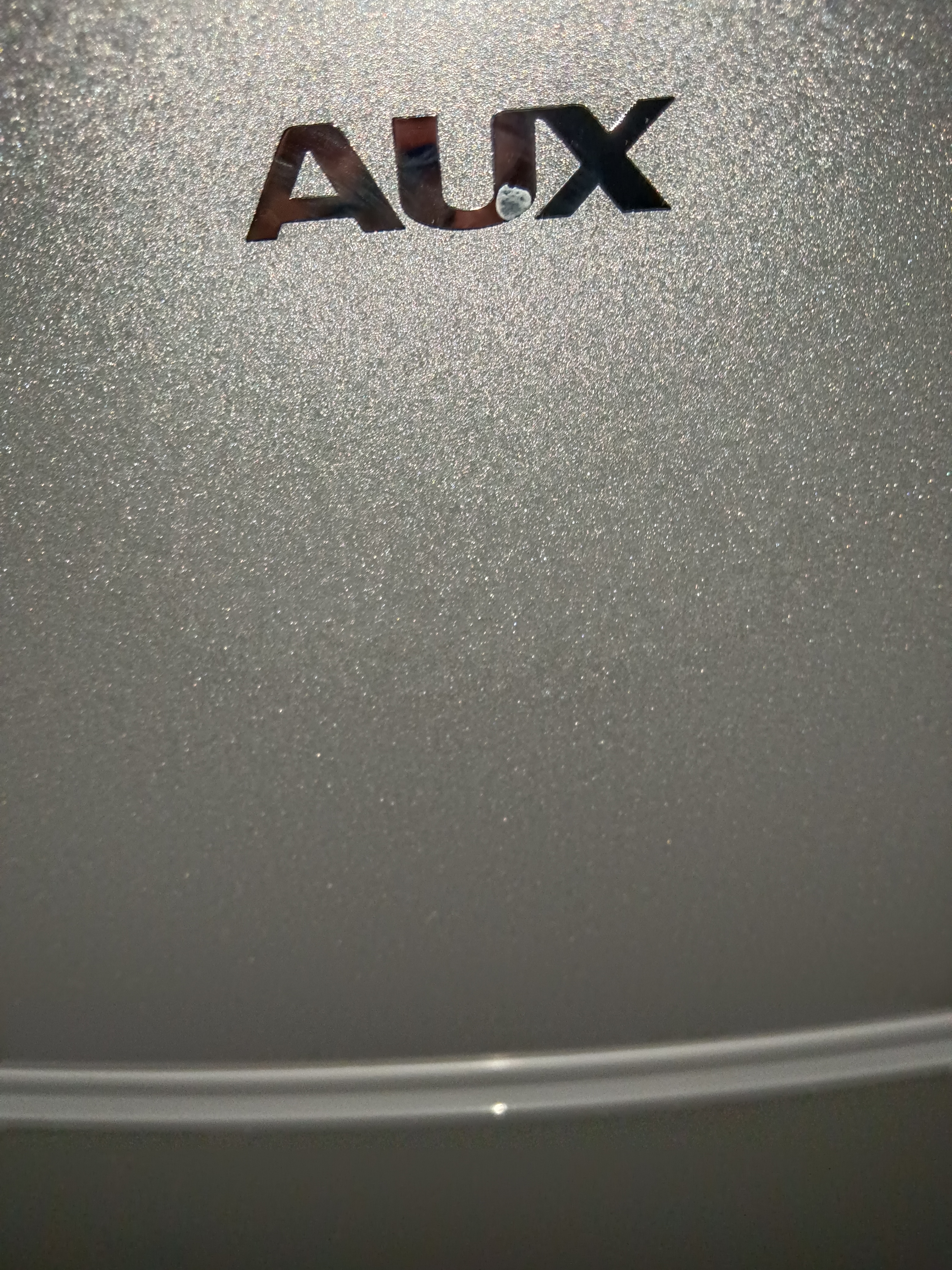 奥克斯（AUX）小冰箱家用小型迷你冷藏冷冻两用出租房宿舍用节能省电寝室办公室电冰箱 【节能省电】166银色【高效保鲜 铜管速冷】48L 实拍图