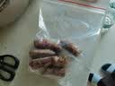 登比食品自封袋8号17*25加厚透明手机口罩封口袋密封袋包装塑封分装袋 实拍图