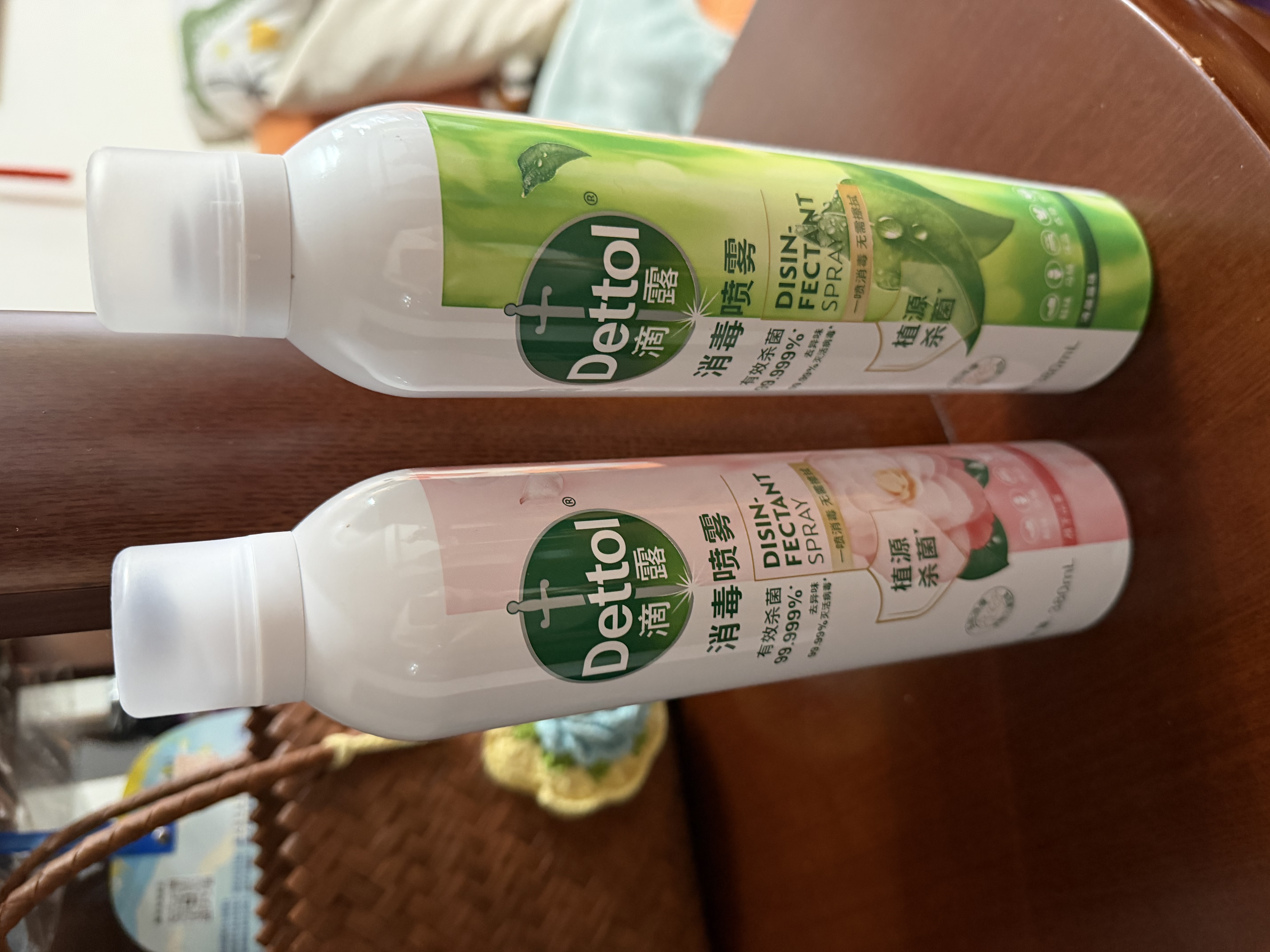 滴露（Dettol）香氛消毒喷雾鞋除臭杀菌喷雾床马桶消毒灭HPV衣物除味酒精380ml*2 晒单实拍图