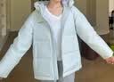 波司登羽绒服女士时尚商务宽松休闲加厚90绒连帽百搭舒适冬季外套 实拍图