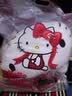 野兽派家居（tbh）三丽鸥Hello Kitty二合一法兰绒抱枕毯空调毛毯午睡毯车载靠枕毯 实拍图