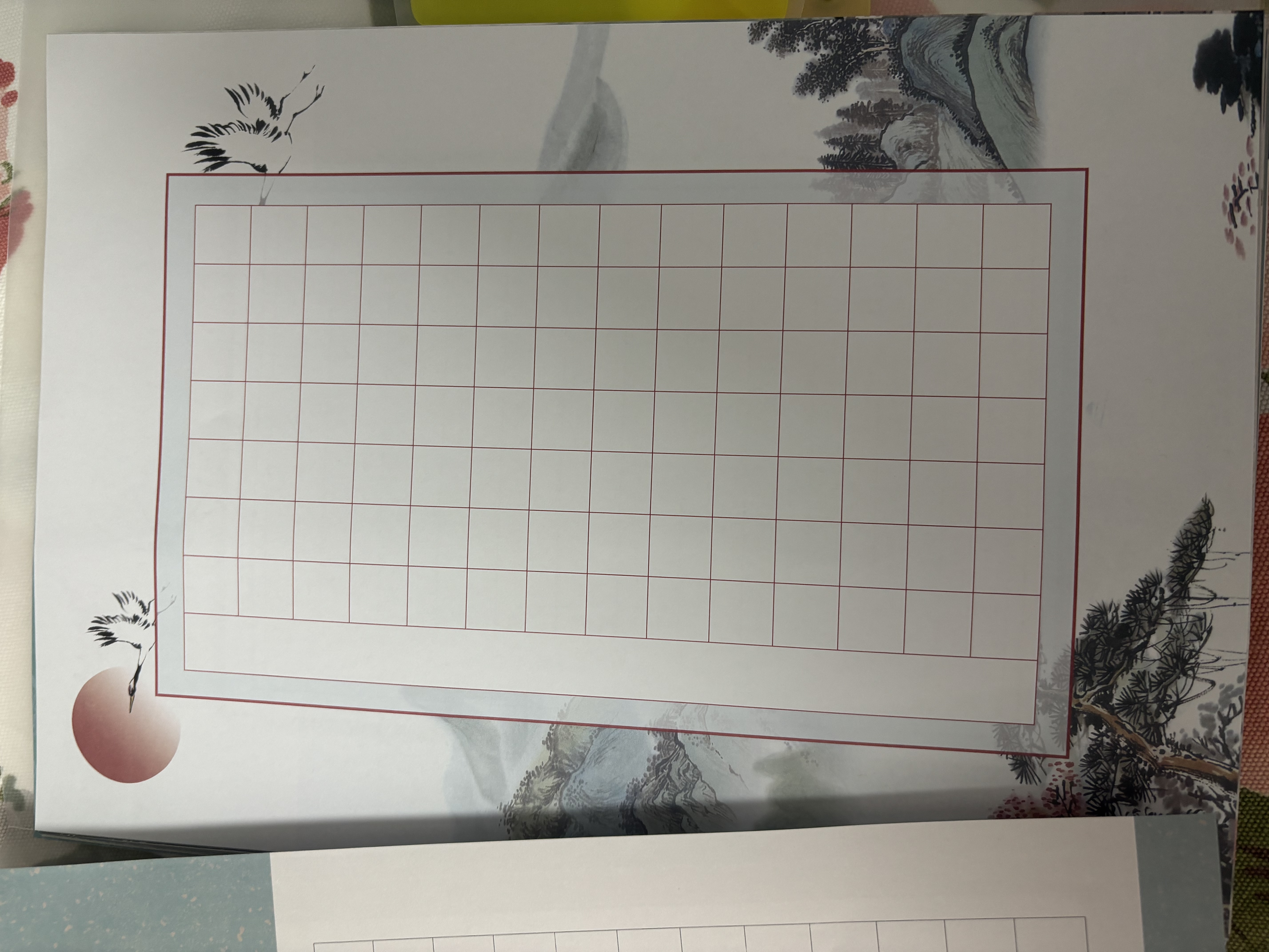 六品堂硬笔书法作品纸练字专用纸小学生练字本每日一练a4比赛专用方格钢笔练习书法不洇墨楷书加厚 实拍图