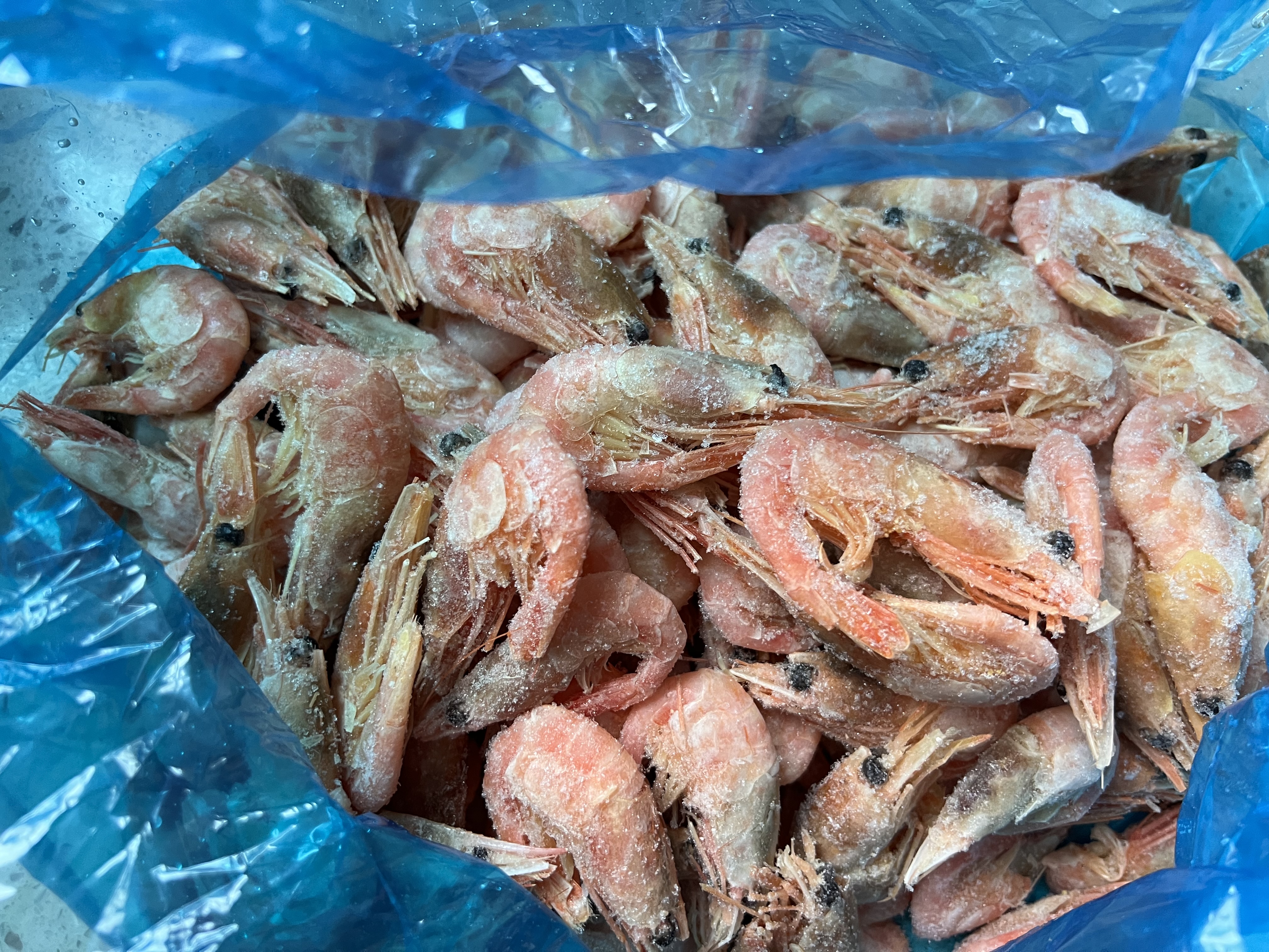 美加佳加拿大海藻头熟冻北极甜虾净重3斤 规格90/120  送礼 火锅聚餐 实拍图