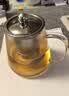 雅集茶壶304不锈钢内胆三件式高硼硅耐高温泡茶壶功夫茶壶750ml 实拍图