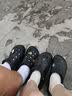 卡骆驰（CROCS）贝雅洞洞鞋男鞋女鞋轻便耐磨一脚蹬拖鞋休闲鞋百搭花园鞋|10126 黑色-001(含智必星) 44 (280mm) 实拍图