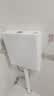 九牧（JOMOO）95089-00-3 卫生间蹲便器水箱 厕所大冲力冲水箱 双档按键可调 实拍图