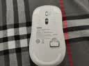 联想（Lenovo）超级电容鼠标 2.4G无线蓝牙双模充电鼠标快充 人体工学 商务办公鼠标笔记本平板M30-C 白 实拍图