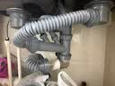 潜水艇（Submarine）CSQ-12D双槽洗菜盆下水管提篮110下水管套装侧面靠墙排水节约空间 实拍图
