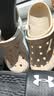 卡骆驰（CROCS）贝雅卡骆班洞洞鞋|205089 冬日白/彩色-1LI   37 /38(230mm)   实拍图