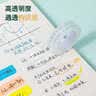 得力（deli）易撕透明胶带 18mm*30y高粘小胶带 开学必备学习用品 错题整理学生文具 8卷/筒 办公用品 30065 实拍图