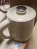 美的（Midea）电热水壶钛材质自动断电外塑内钢艺术家1.8L容量家用调奶器一键恒温水壶吨吨2026新款MK-SH60a-Q 实拍图