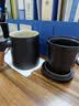 京东京造茶杯便携式黑陶茶泡茶壶茶杯功夫茶具办公杯随身茶壶容量400ml 实拍图
