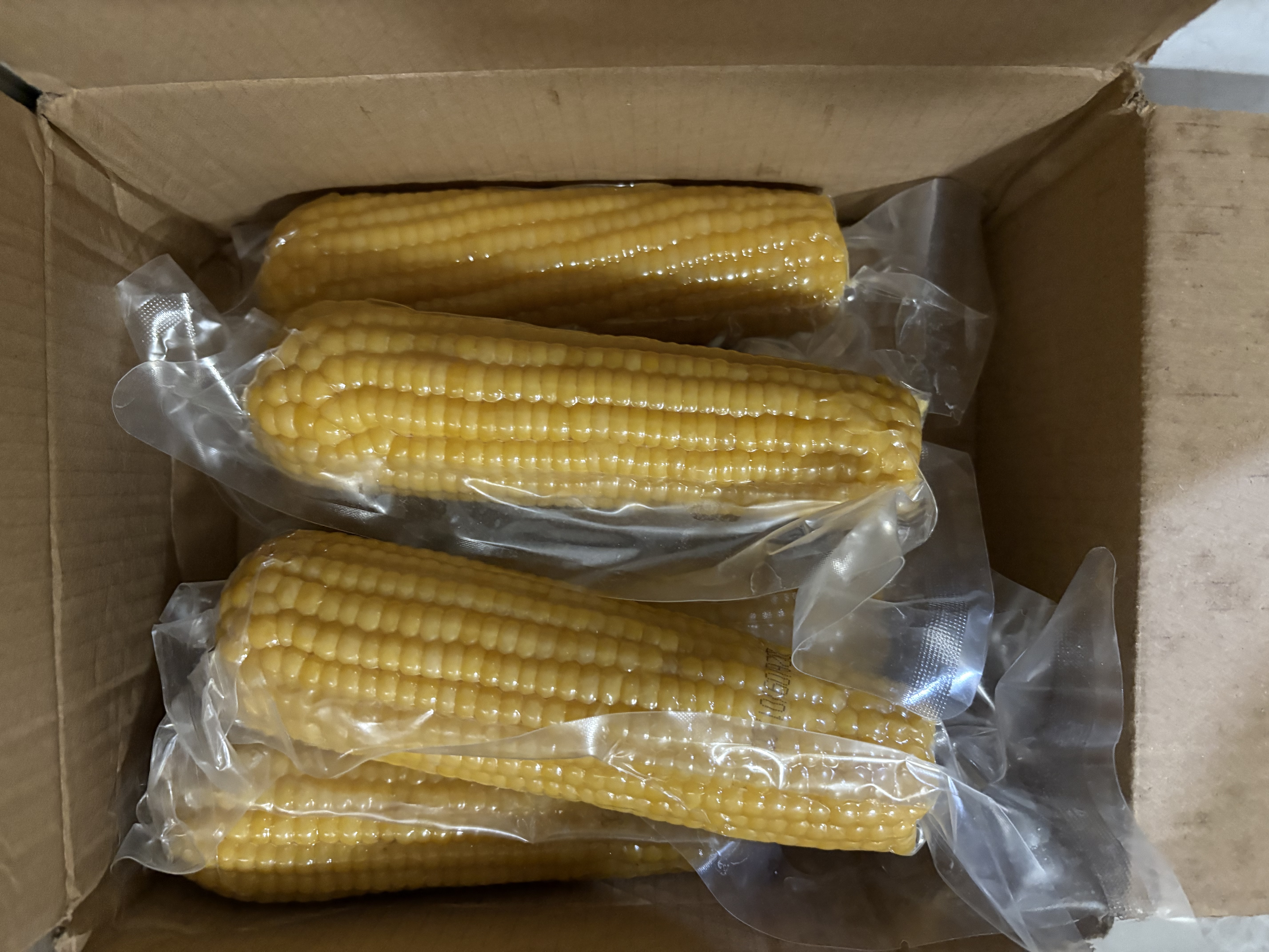 京鲜生东北黄糯玉米300g*8棒 甜黏玉米低脂早餐代餐粗粮真空装 源头直发 实拍图