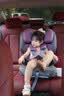 innokids儿童安全座椅汽车约1-12岁宝宝注塑新国标智能通风便携折叠i-size 丁香紫豪华款【新国标+可调节角度+可折叠】 实拍图