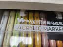 得力48色丙烯马克笔儿童画笔易洗软绘层叠盒彩笔女孩儿童玩具生日礼物 实拍图