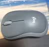 罗技（Logitech）M185鼠标 无线鼠标 办公鼠标 对称鼠标 黑色灰边 带无线2.4G接收器 实拍图