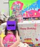 极度空间 生日场景布置桌布彩色男女孩儿童派对气氛拍照道具防水防油加厚 实拍图