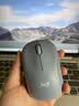 罗技（Logitech）M221 轻音鼠标 无线鼠标 办公鼠标 对称鼠标 带无线微型接收器 雾霭蓝 实拍图