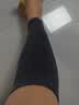 QIANZHIYE羊绒护小腿秋冬保暖男女士护脚脖关节发热防寒专用脚踝保暖袜套 【常规保暖款】灰色 XL 【护腿长度31-32cm建议150-200斤】 实拍图