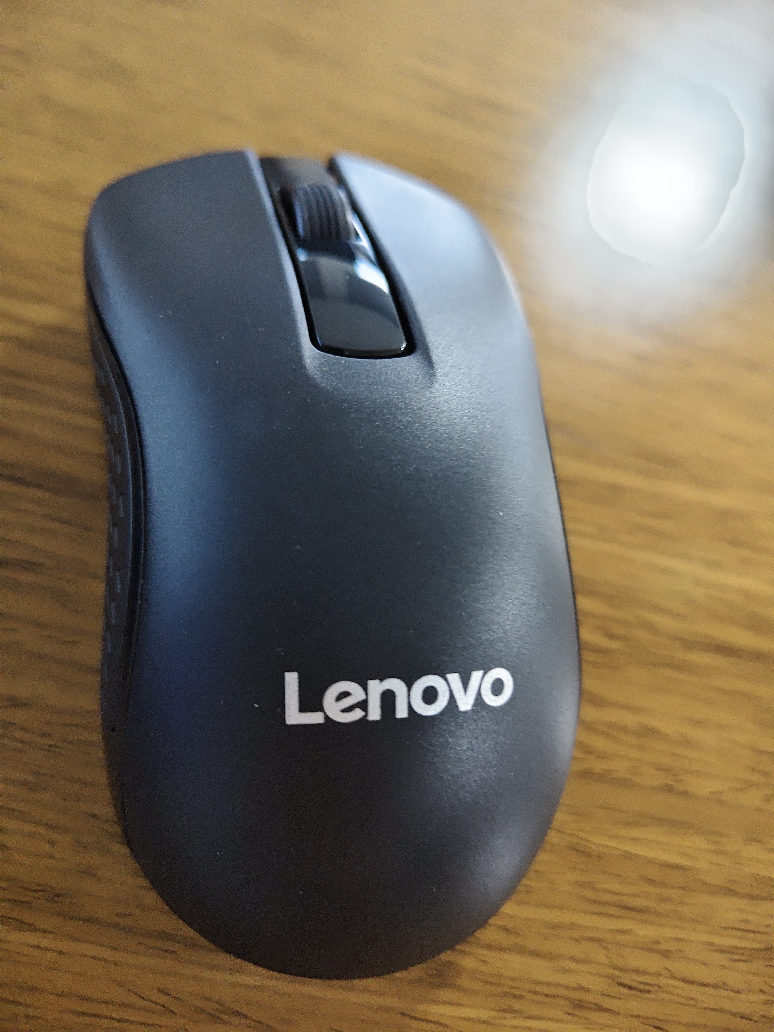 联想（Lenovo）无线键盘鼠标套装 键鼠套装 全尺寸键盘 商务办公 MK23Lite 实拍图