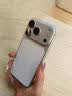 图拉斯【双重AR增透+合金全包镜头】适用iphone18promax镜头膜苹果17pro镜头模组膜17防摔防尘超清底座膜 银色丨iPhone18ProMax AR抗反射丨合金材质丨一体全包丨拍照超清 实拍图