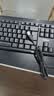 联想（Lenovo）KM210键盘鼠标套装 有线键鼠套装 全尺寸商务办公  笔记本电脑键盘台式机一体机 黑色 实拍图