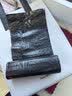 利得背心垃圾袋黑色50*60cm300只双面1.6丝家用办公大号手提塑料袋 实拍图