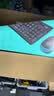 罗技（Logitech）MK275 键鼠套装 无线键鼠套装 办公键鼠套装 全尺寸 商务键鼠套装 带无线2.4G接收器 黑蓝色 实拍图