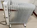美的（Midea）【强劲热力】17片电热油汀取暖器家用电暖器3000W大功率暖气片大面积全屋升温速热加湿恒温HYW30GW 实拍图
